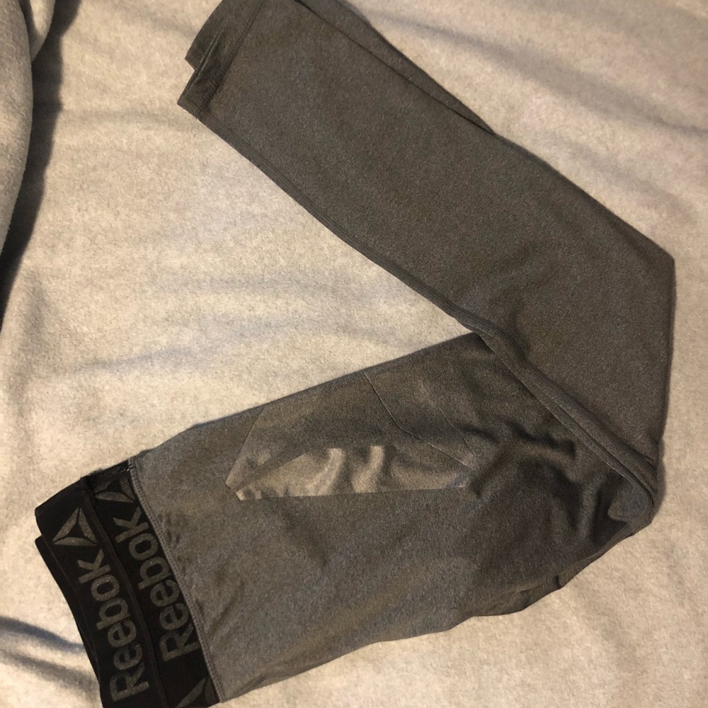 reebok grey leggings